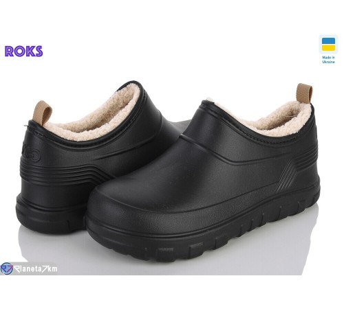 Калоші жіночі на зиму (8 пар р.37-41) чорний  "Roks"