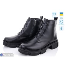 Черевики жіночі на зиму (6 пар р.36-40) чорний  "GARRA"