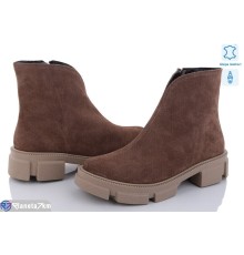 Черевики жіночі на зиму (6 пар р.36-40) коричневий  "GARRA"