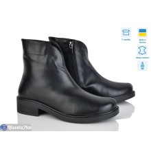 Черевики жіночі на зиму (6 пар р.36-40) чорний  "GARRA"
