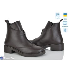 Черевики жіночі на весну/осінь (6 пар р.36-40) коричневий  "GARRA"