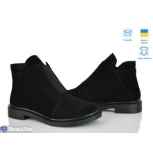 Черевики жіночі на весну/осінь (6 пар р.36-40) чорний  "GARRA"
