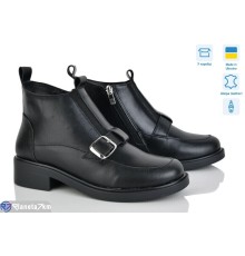 Черевики жіночі на весну/осінь (6 пар р.36-40) чорний  "GARRA"