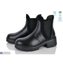 Черевики жіночі на зиму (6 пар р.36-40) чорний  "GARRA"