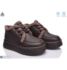 Черевики жіночі на зиму (8 пар р.36-41) коричневий  "STILLI Group"