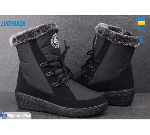 Дутики жіночі на зиму (6 пар р.37-41) чорний  "LEOBAZA"