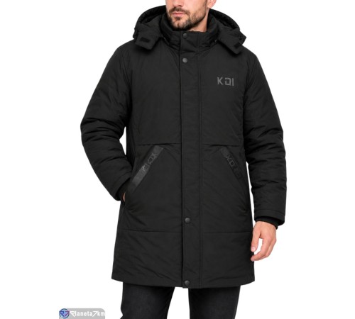 Куртка чоловіча на зиму (5 шт. р.сетка L-4XL) чорний  "Kalabok"