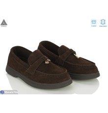 Дитячі туфлі на весну/осінь (8 пар р.32-37) коричневий  "STILUS"