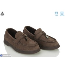 Дитячі туфлі на весну/осінь (8 пар р.32-37) коричневий  "STILUS"