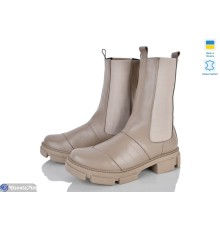 Черевики жіночі на весну/осінь (6 пар р.36-40) бежевий  "GARRA"