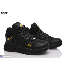 Дитячі кросівки на зиму (8 пар р.36-41) чорний  "FDEK"
