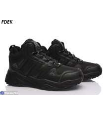 Дитячі кросівки на зиму (8 пар р.36-41) чорний  "FDEK"