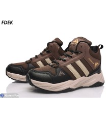 Дитячі кросівки на зиму (8 пар р.36-41) коричневий  "FDEK"