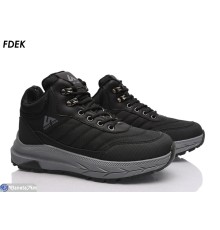 Дитячі кросівки на зиму (8 пар р.37-41) чорний  "FDEK"