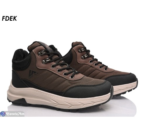 Дитячі кросівки на зиму (8 пар р.37-41) коричневий  "FDEK"