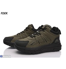 Дитячі кросівки на зиму (8 пар р.37-41) хакі  "FDEK"