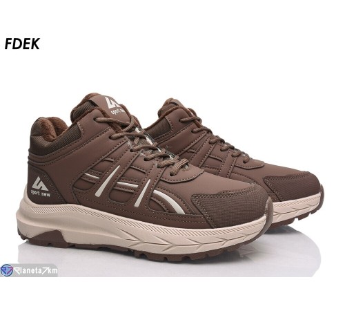 Дитячі кросівки на зиму (8 пар р.37-41) коричневий  "FDEK"