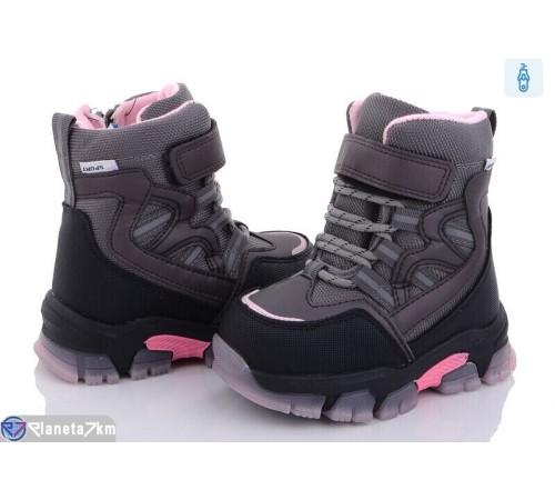 Черевики дитячі на зиму (8 пар р.23-28) сірий  "Normashoes"