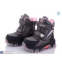 Черевики дитячі на зиму (8 пар р.23-28) сірий  "Normashoes"