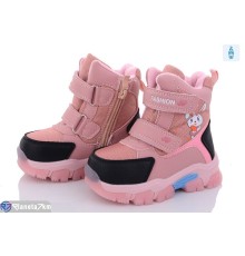 Черевики дитячі на зиму (8 пар р.23-28) рожевий  "Normashoes"