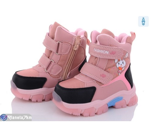 Черевики дитячі на зиму (8 пар р.23-28) рожевий  "Normashoes"