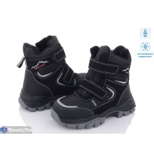 Черевики дитячі на зиму (8 пар р.32-37) чорний  "Normashoes"