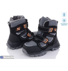 Черевики дитячі на зиму (8 пар р.32-37) сірий  "Normashoes"