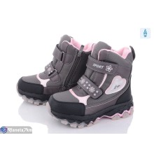 Черевики дитячі на зиму (8 пар р.32-37) сірий  "Normashoes"