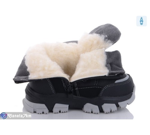 Черевики дитячі на зиму (8 пар р.27-32) чорний  "Normashoes"