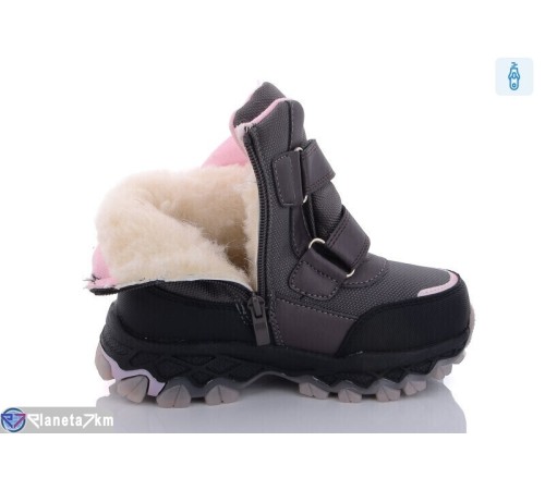 Черевики дитячі на зиму (8 пар р.32-37) сірий  "Normashoes"