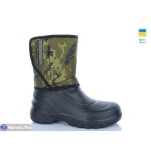 Чоловічі чоботи з піни на зиму (6 пар р.42-45) чорний  "MURMUR"