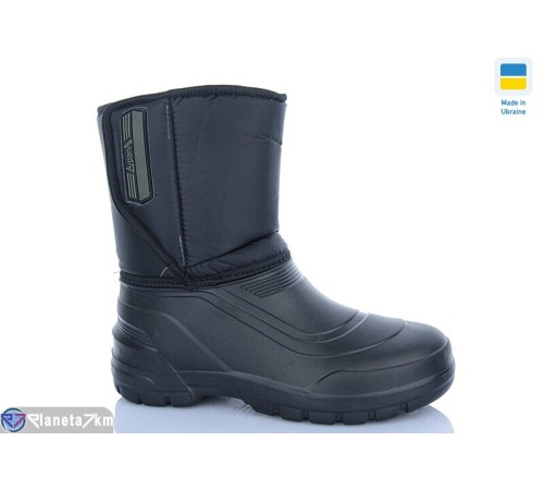 Чоловічі чоботи з піни на зиму (6 пар р.42-45) чорний  "MURMUR"
