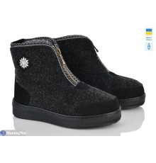 Черевики жіночі на зиму (6 пар р.38-42) чорний  "OLLA"