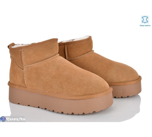 Уггі жіночі на зиму (6 пар р.36-40) camel  "Mirella"