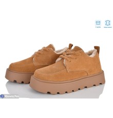 Туфлі жіночі на зиму (6 пар р.36-40) camel  "Mirella"