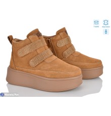 Черевики жіночі на зиму (6 пар р.36-40) camel  "Mirella"