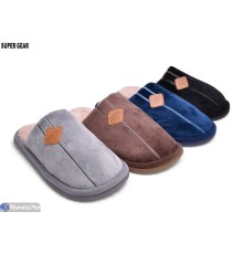 Тапки чоловічі на весну/осінь (12 пар р.42-47) мікс  "Super Gear"
