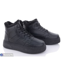 Черевики жіночі (8 пар р.36-41) чорний  "Normashoes"
