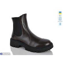Черевики жіночі на весну/осінь (6 пар р.37-41) коричневий  "LIKA"