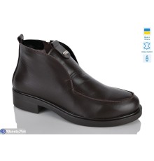 Черевики жіночі на зиму (6 пар р.37-41) коричневий  "LIKA"