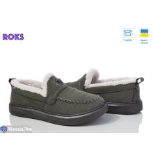 Туфлі жіночі на зиму (6 пар р.37-41) сірий  "Roks"