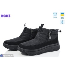 Черевики жіночі на зиму (6 пар р.37-41) чорний  "Roks"