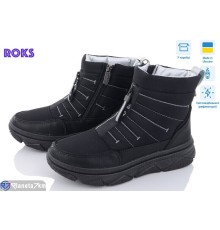 Дутики жіночі на весну/осінь (6 пар р.37-41) чорний  "Roks"