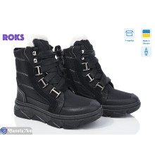 Черевики жіночі на весну/осінь (6 пар р.37-41) чорний  "Roks"