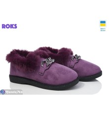 Бурки жіночи на зиму (6 пар р.37-41) фіолетовий  "Roks"