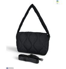Сумка жіноча 18*30*8 см,  чорний  "Lusia"