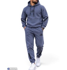 Спортивний костюм чоловічий на зиму (5 шт. р.сетка S-2XL) сірий  "Peton"