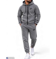 Спортивний костюм чоловічий на зиму (5 шт. р.сетка S-2XL) сірий  "Peton"