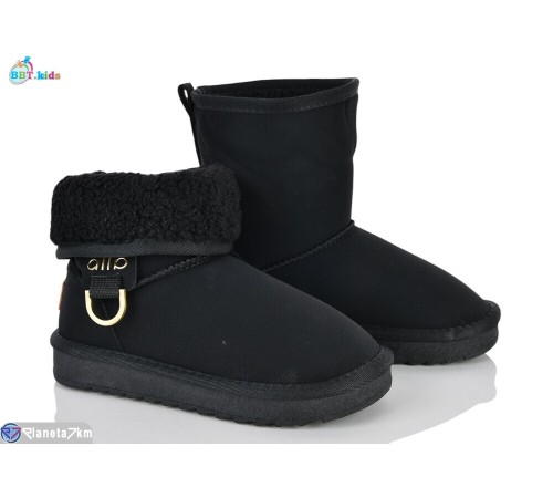 Дитячі Уггі на зиму (8 пар р.33-38) чорний  "BBT"