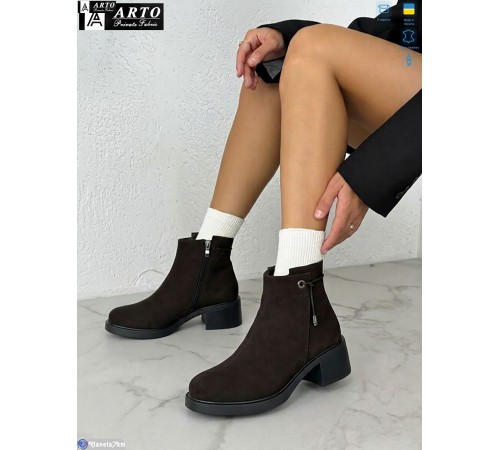Черевики жіночі на весну/осінь (6 пар р.36-40) коричневий  "ARTO"